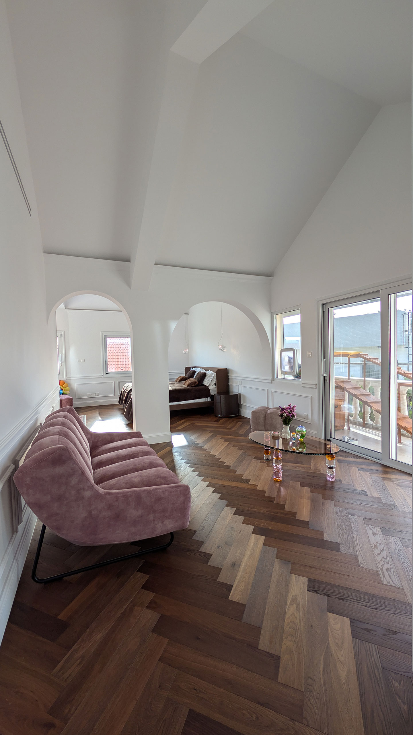 Outdoor terrace and garden