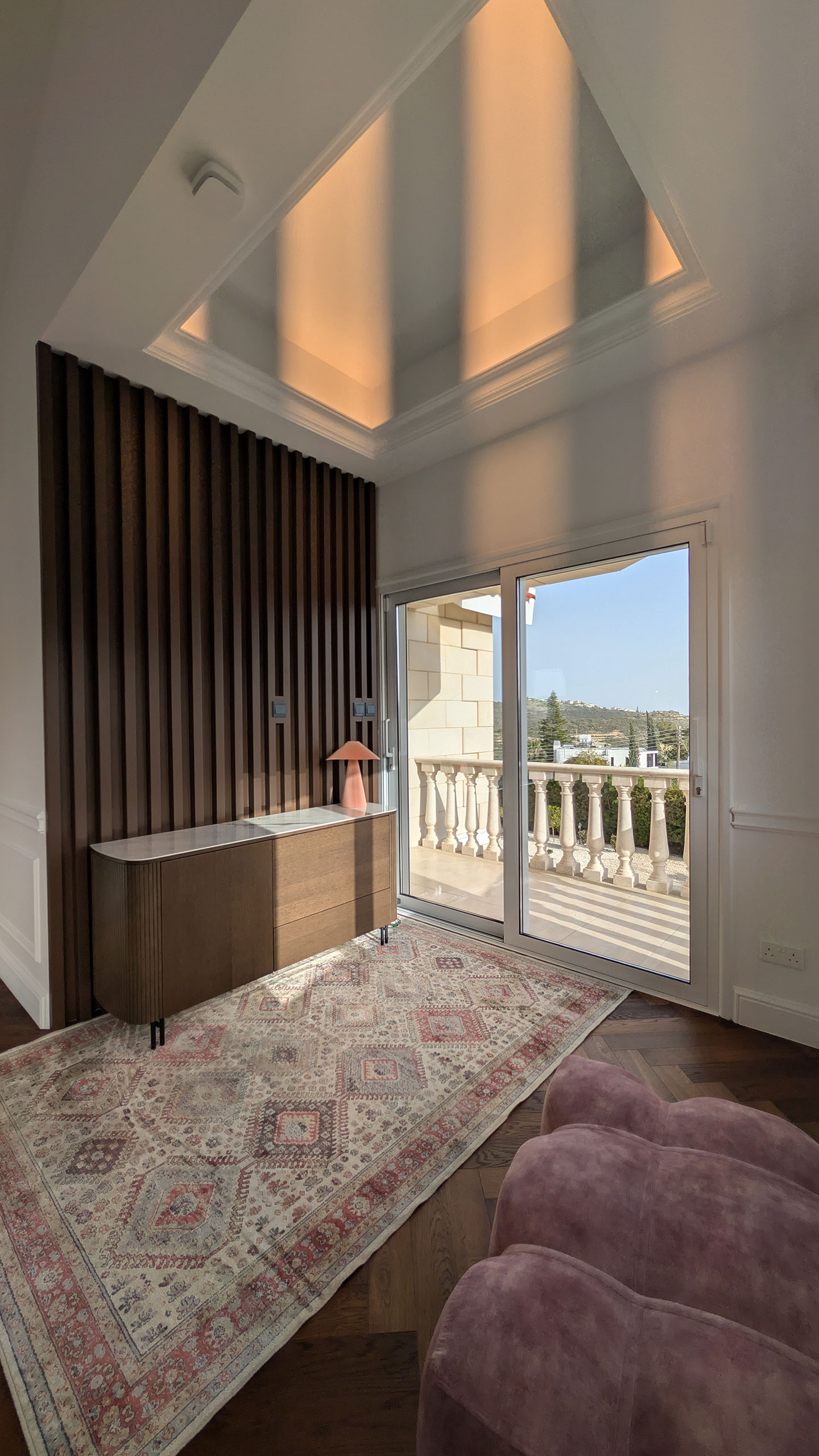 Outdoor terrace and garden