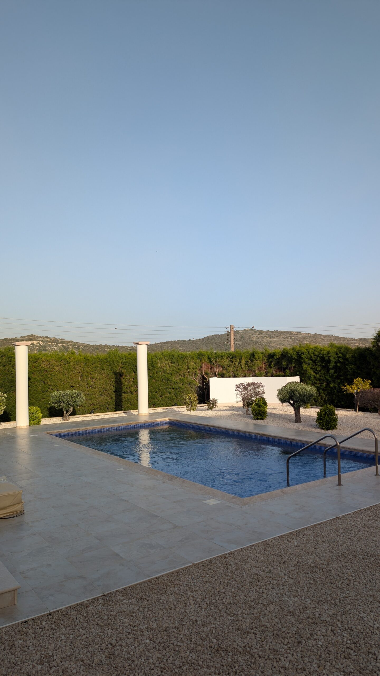 Outdoor terrace and garden