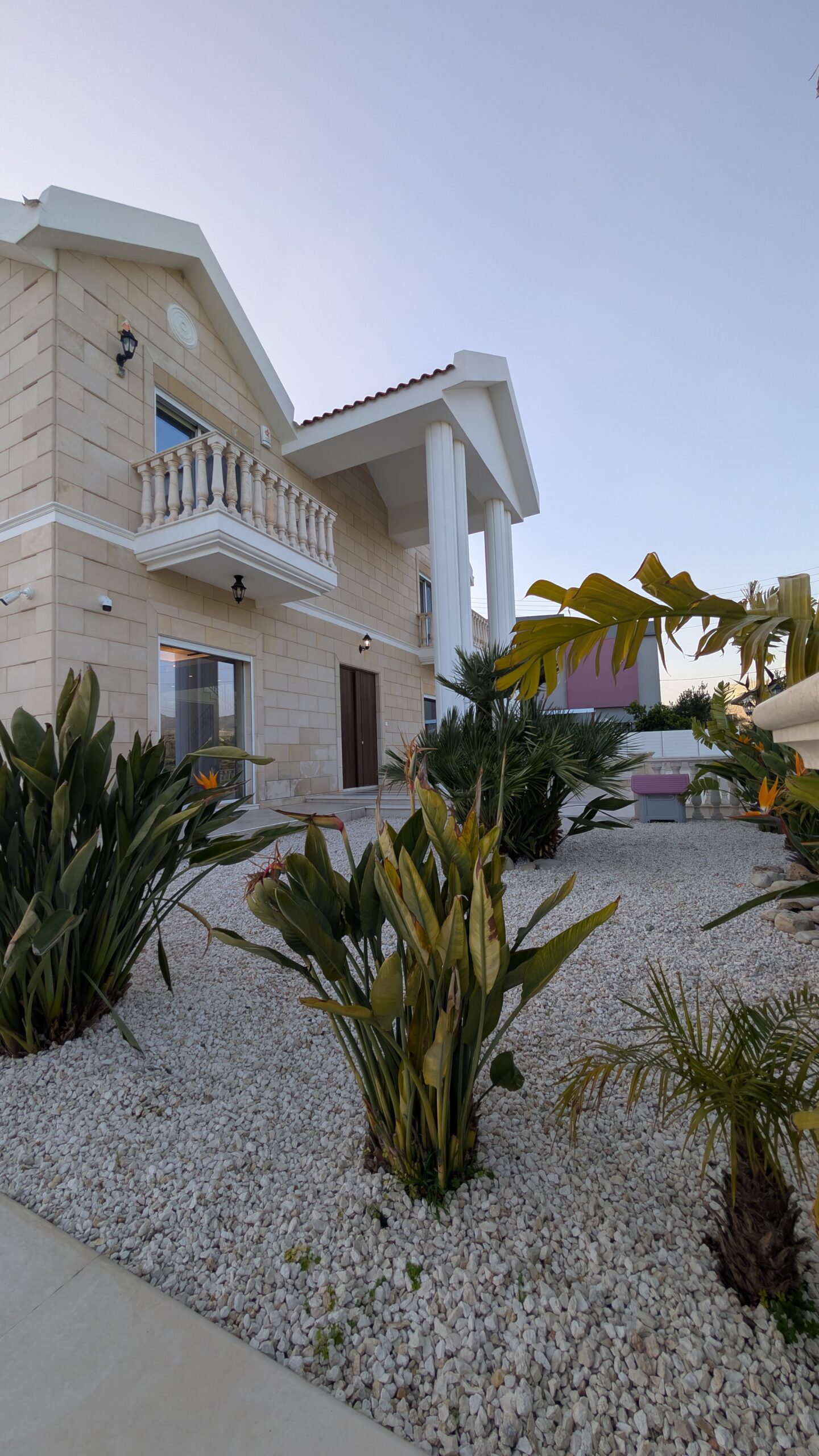 Outdoor terrace and garden